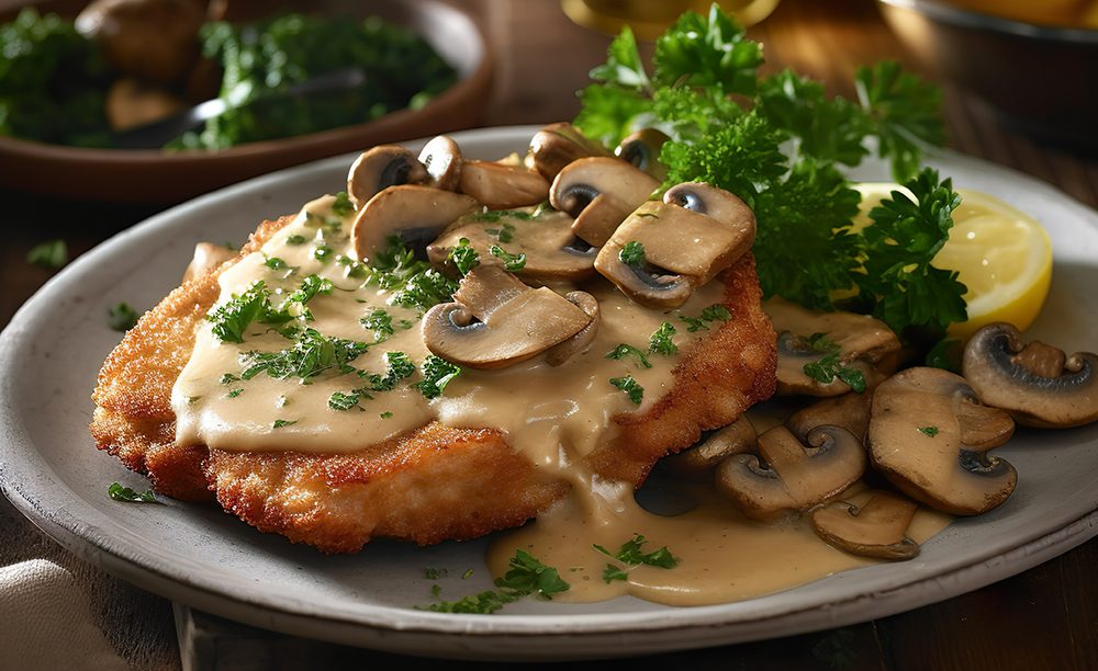 Verschiedene Schnitzelgerichte